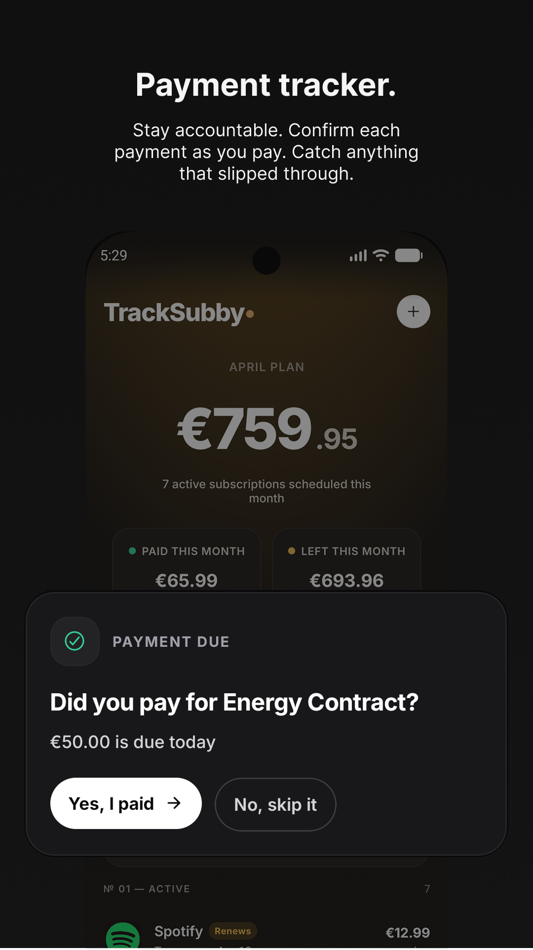 TrackSubby screenshot 5